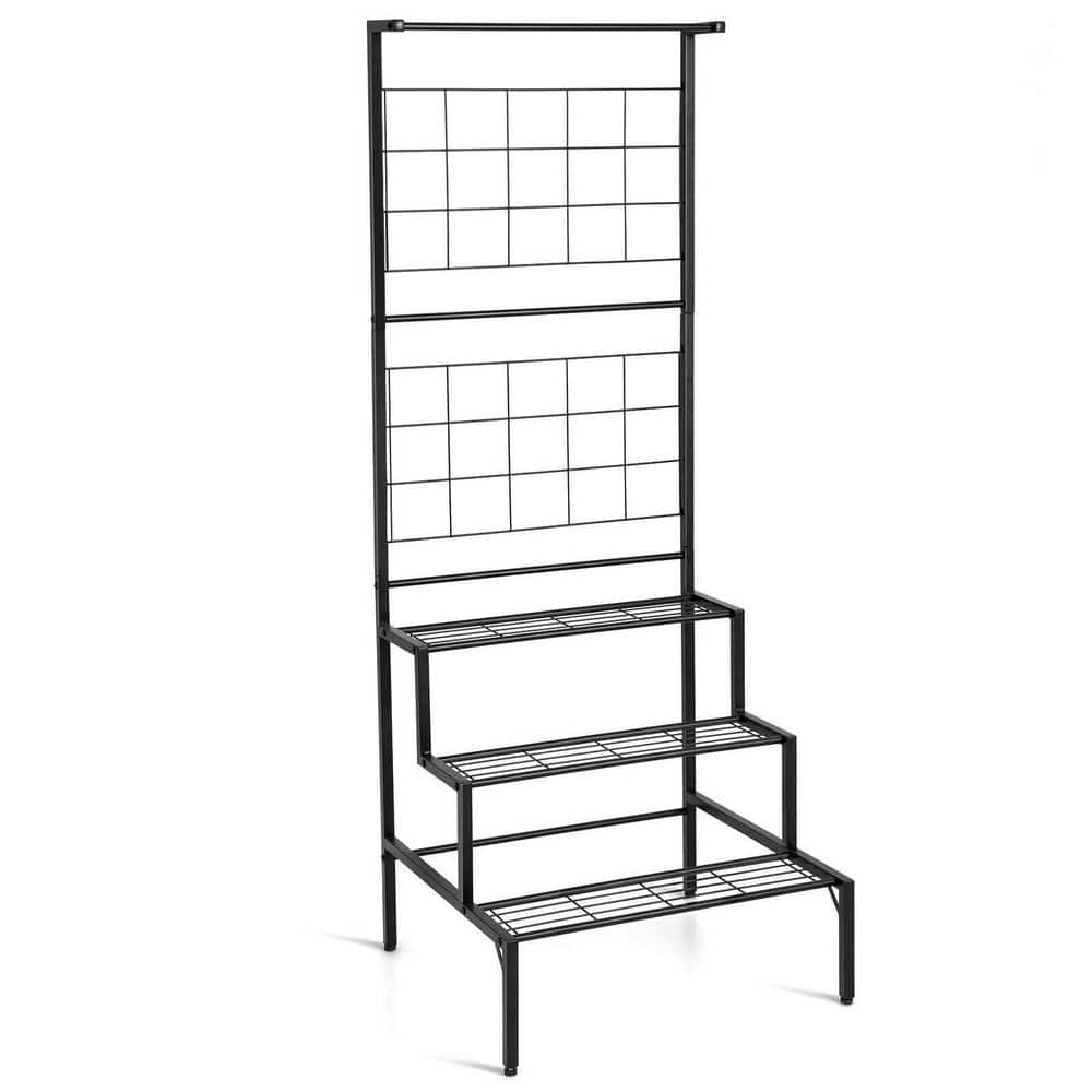 Gilbert & Bennett 15 in. Black Basic Metal Plant Stand S1015-B - The Home  Depot