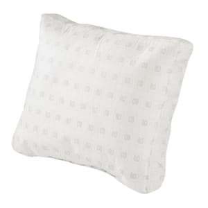 Classic 21 in. W x 20 in. H Patio Lounge Chair Pillow Back Cushion Foam