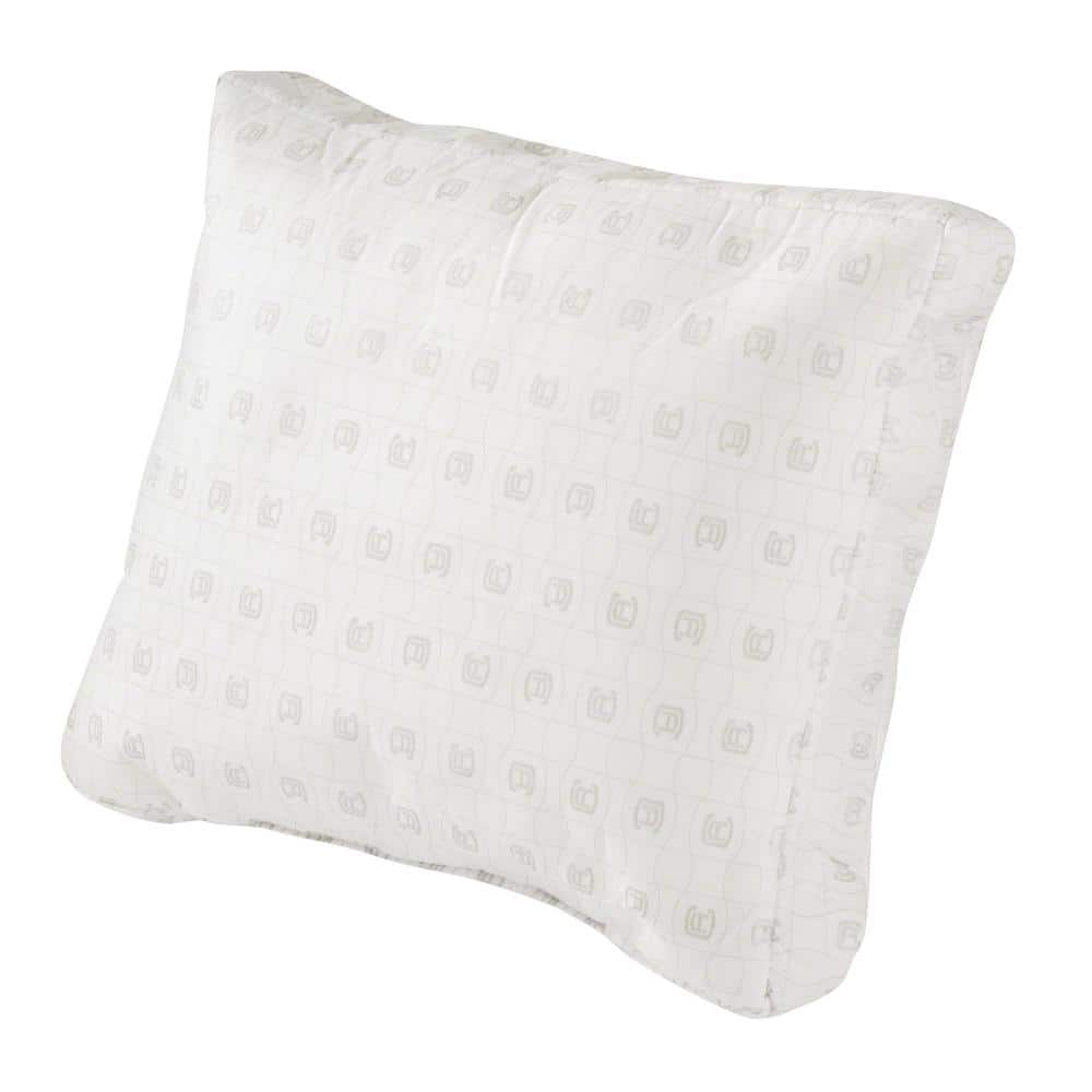 Classic White Foam Patio Lounge Chair Cushion