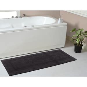 Microfiber Polyester Double Sink Bath Mat Runner - 48L x 20W
