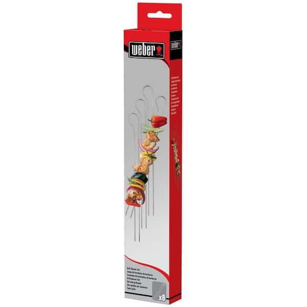 Weber Grill Skewer Set 6320 - The Home Depot