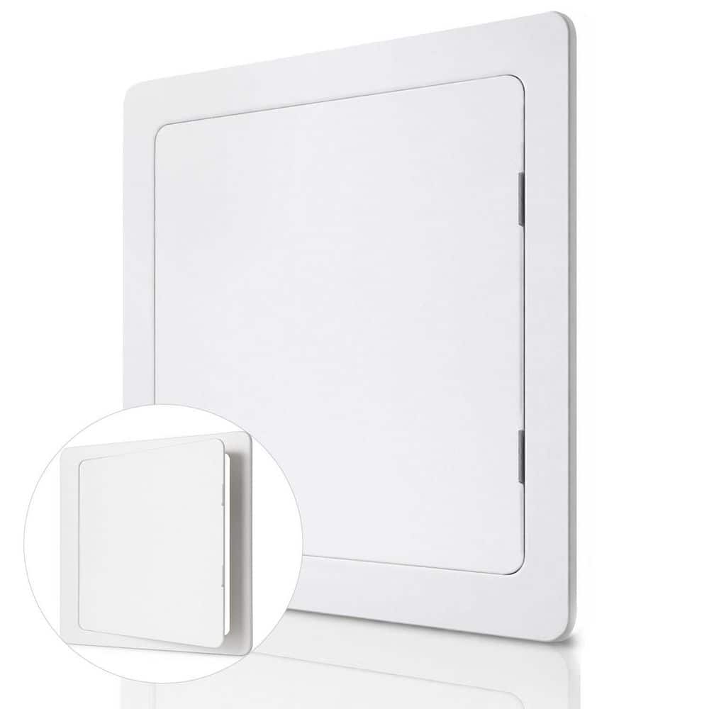 Morvat 14 in. x 14 in. Plastic Drywall Access Panel, White MOR-PAP