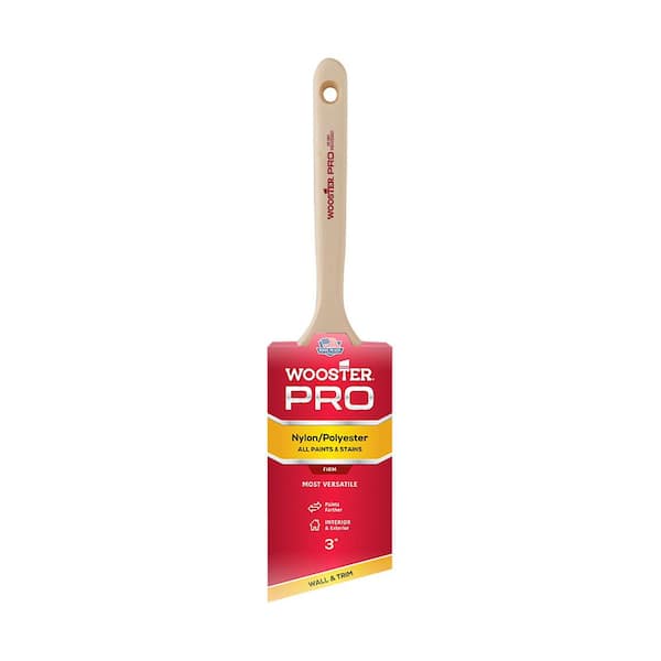 Wooster 3 in. Pro Nylon/Polyester Angle Sash Brush