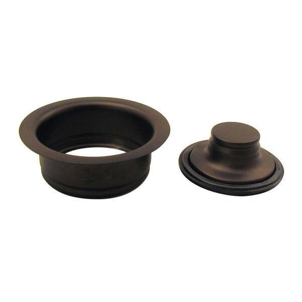 Belle Foret Disposal Ring and Stopper in Oil Rubbed Bronze