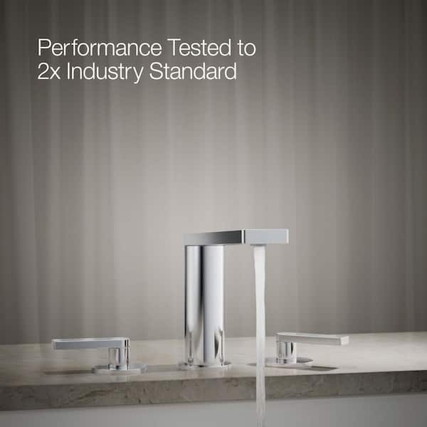 KOHLER Composed 2-Handle Deck Mount Roman Tub Faucet with Lever Handles in Titanium