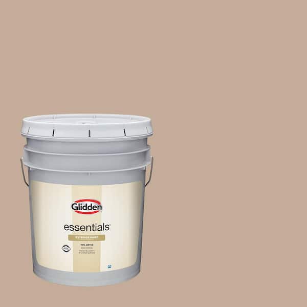 Glidden Essentials 5 gal. PPG1079-4 Transcend Flat Exterior Paint