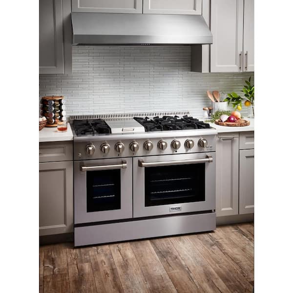 48 in. Under Cabinet Range Hood in Stainless Steel