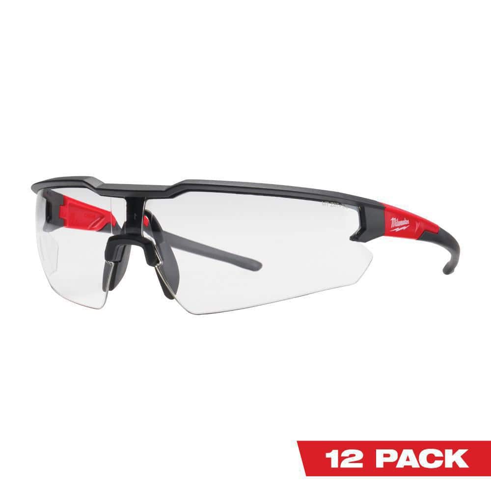 Safety Glasses with Clear Anti-Scratch Lenses (12-Pack) price history on PriceWatchPro