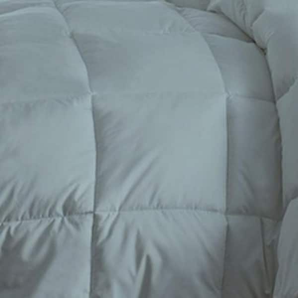 Twin Size All Season Ultra Soft Down Alternative Single Comforter, White