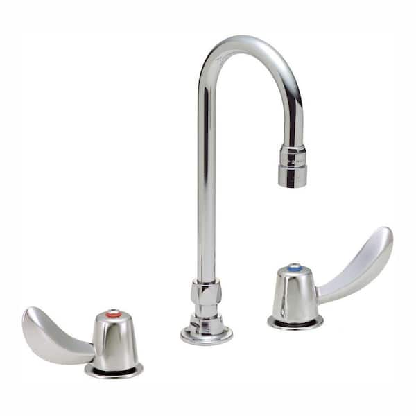 Delta Commercial 8 in. Widespread 2-Handle High-Arc Bathroom Faucet in Chrome