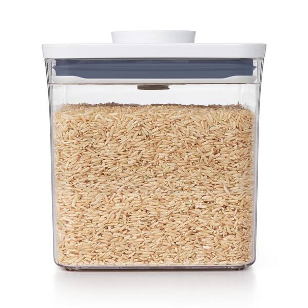 OXO Good Grips 2.8 Qt. Big Square Short POP Food Storage Container with  Airtight Lid 11233600 - The Home Depot
