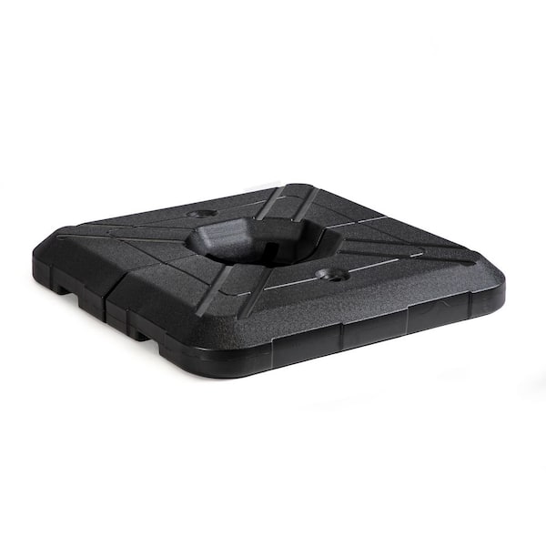 Daniels 220 lb Polyethylene Cantilever Patio Umbrella Base in Black