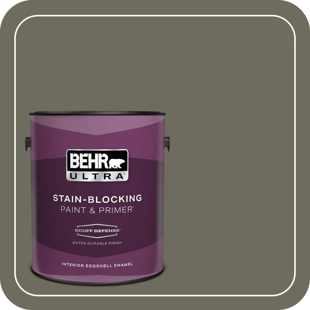 1 gal. #N370-6 Gladiator Gray Extra Durable Eggshell Enamel Interior Paint & Primer price history on PriceWatchPro