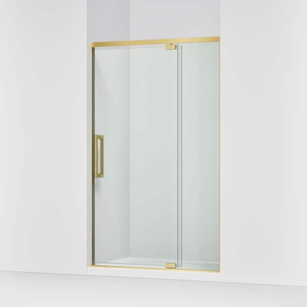 KOHLER Statement 36 in. W x 76 in. H Pivot Framed Shower Door in