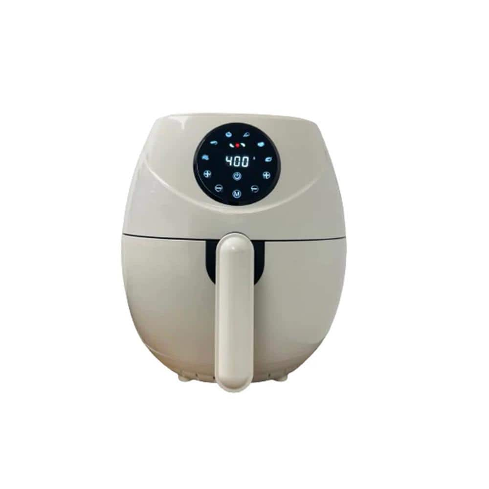 Lumme AFT260ATW 3.7 qt. White Air Fryer With Automatic Shutdown