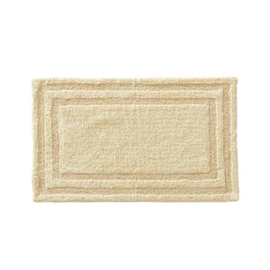 Isla 2-Piece Yellow Cotton 17 in. x 24 in. / 21 in. x 34 in.Rug Set