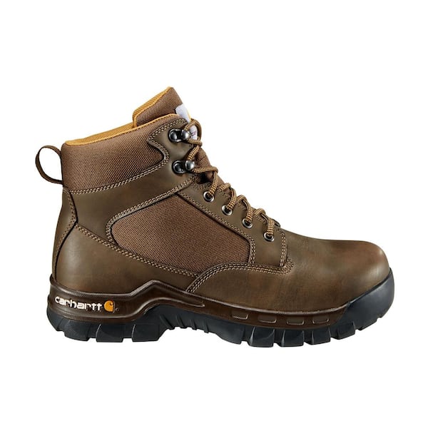 Carhartt Men's Rugged Flex 6 inch Lace up Work Boot - Composite Toe - Brown Size 11(W)