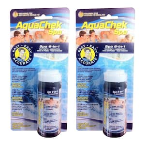 Pool Spa 6-in-1 Test Strips (2-Pack)