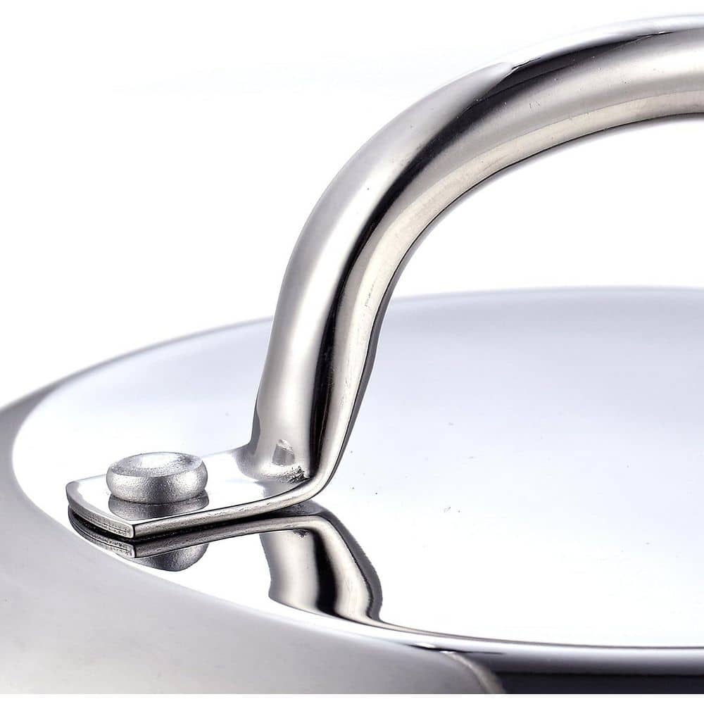 9.5-Inch Stainless Steel Grill Steaming Dome Lid
