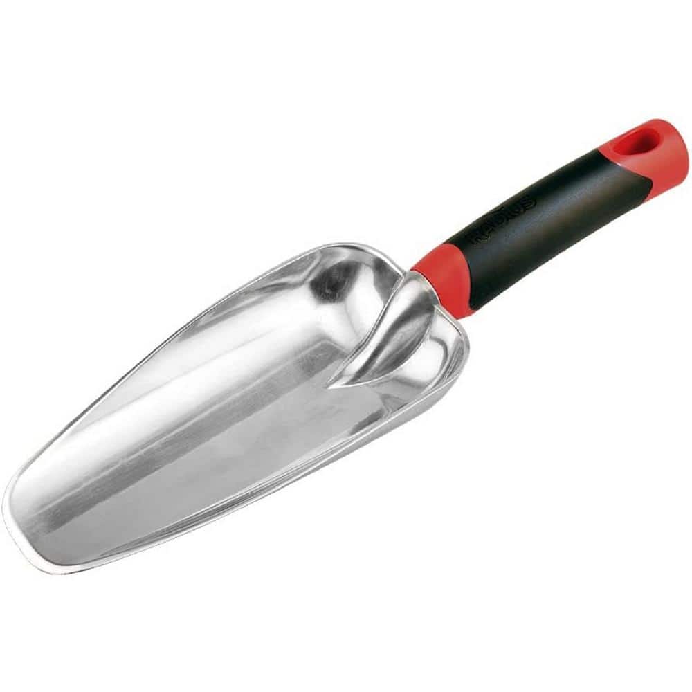 Radius Garden DIG Aluminum Ergonomic 5.5 in. Red Polypropylene Handle
