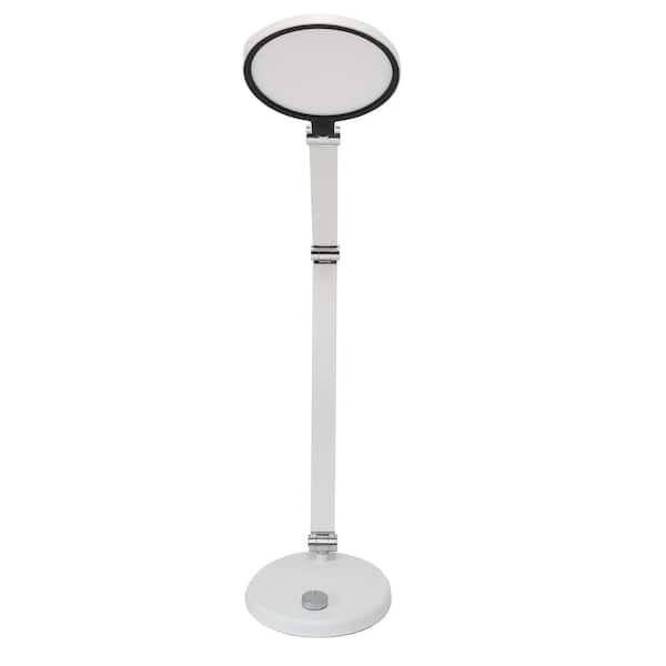 Innoled 30.5 in. White/Black LED Desk Lamp with Dimmer Function