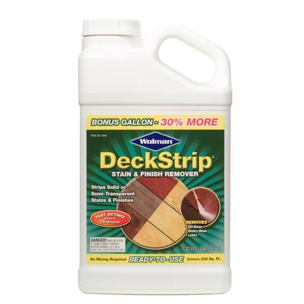 Pocket-friendly deck stain removers