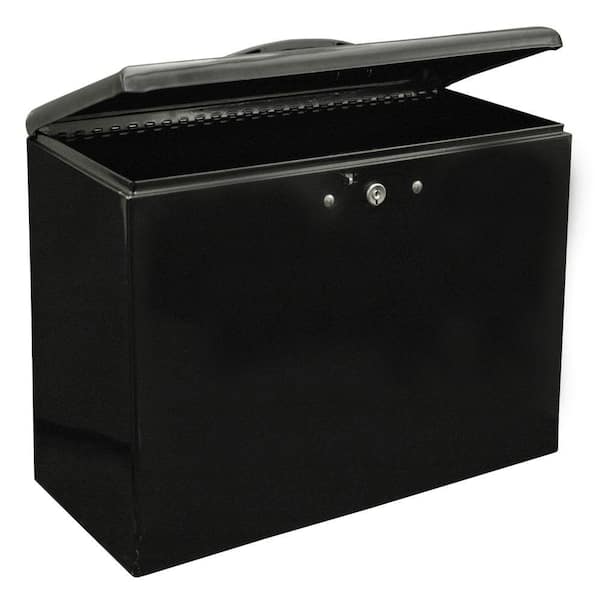 Portable Locking Storage Box for Filing Letters & Documents W/Lock