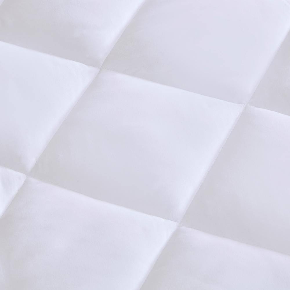 Harmony White Twin XL Waterproof Polyester Mattress Pad