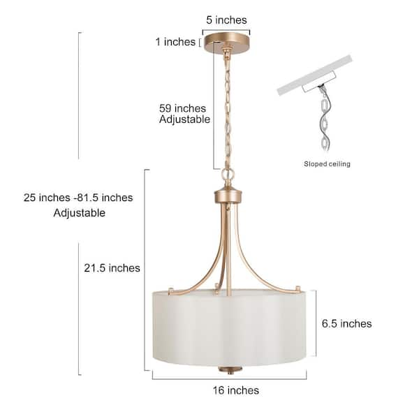 home depot drum light fixture