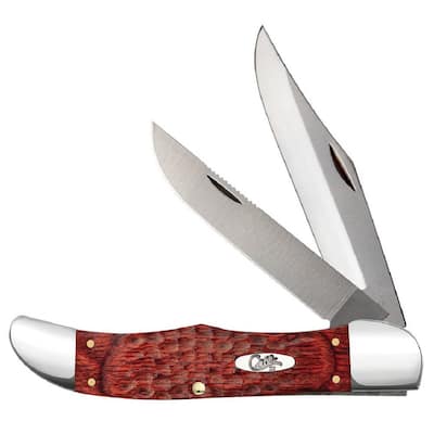 W. R. Case & Sons Cutlery Co Smooth Yellow Synthetic CS Slimline Trapper  Pocket Knife FI00031 - The Home Depot