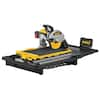 DEWALT 10 in. High Capacity Wet Tile Saw D36000 The Home