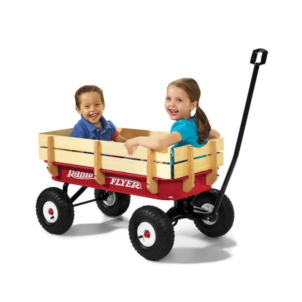 NEW Radio Flyer 1800 Big Red Classic ATW Wagon All-Terrain Air Tires METAL