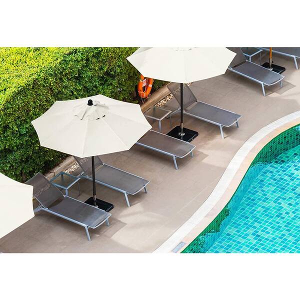 9 foot patio umbrella pagoda replacement canopy TREASURE GARDEN 9' Octagon 500D/180g fabric is lightweight and easy to handle.Its smooth Cubilan 9 ft. Market Patio