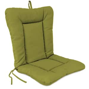 38 in. L x 21 in. W x 3.5 in. T Outdoor Wrought Iron Chair Cushion in Veranda Kiwi