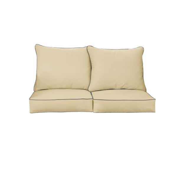 Sunbrella outlet settee cushions