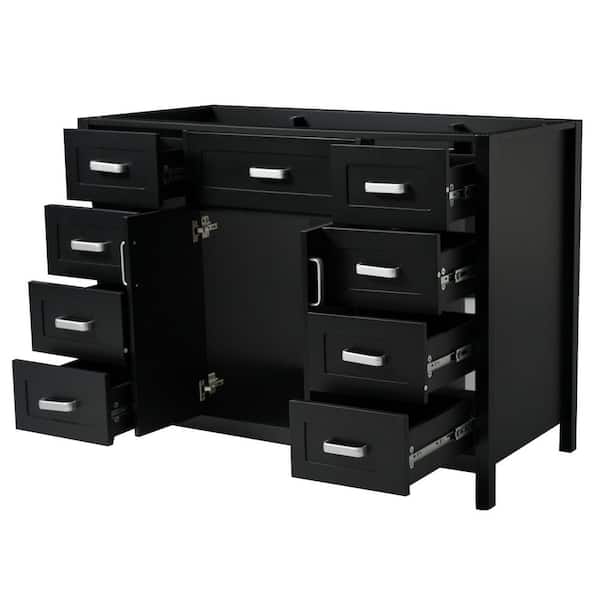 47 in. Bath Vanity Cabinet without Top Cabinet Only, 2-Doors and 8
