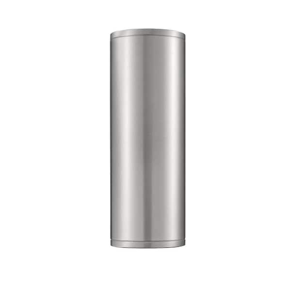 Millennium Lighting Vegas 2-Light 4.75 in. Aluminum Outdoor Wall Lantern Sconce Frosted