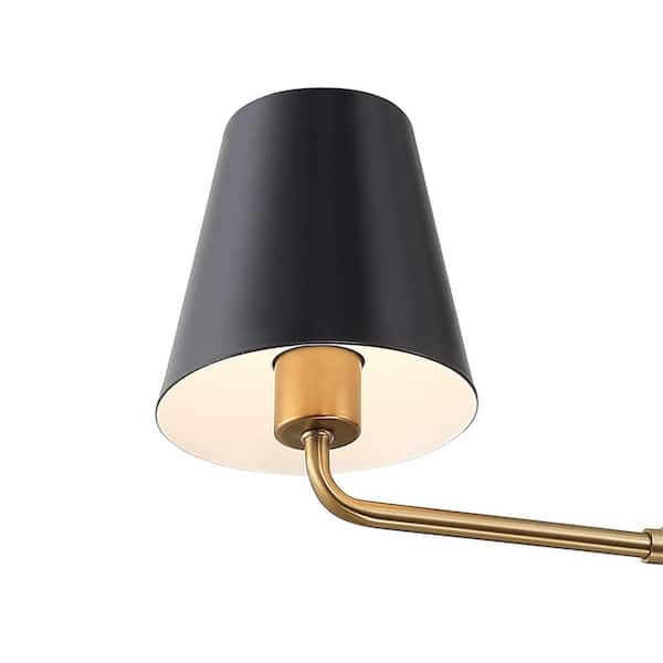 Crystorama Xavier 6-Light Vibrant Gold Chandelier with Steel