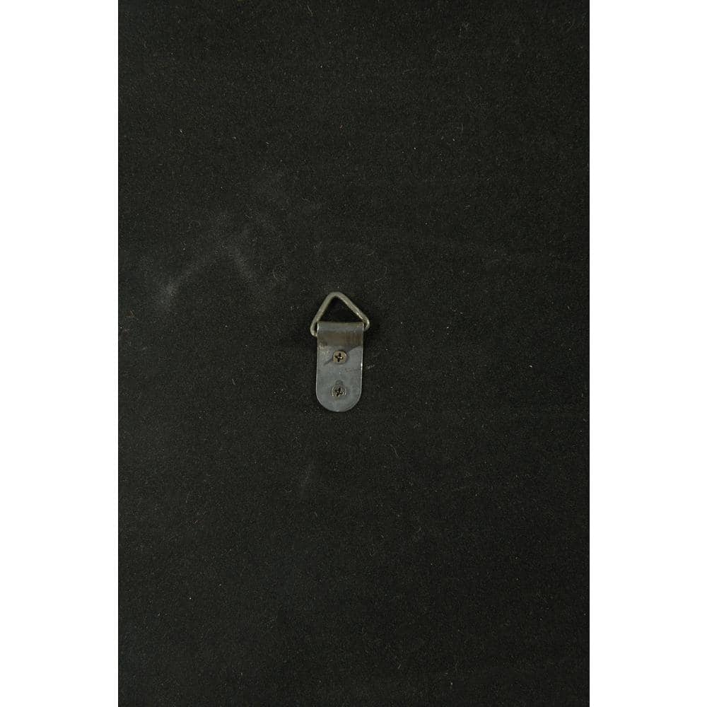Green and Light Brown Striped Wooden Surfboard Wall Decor