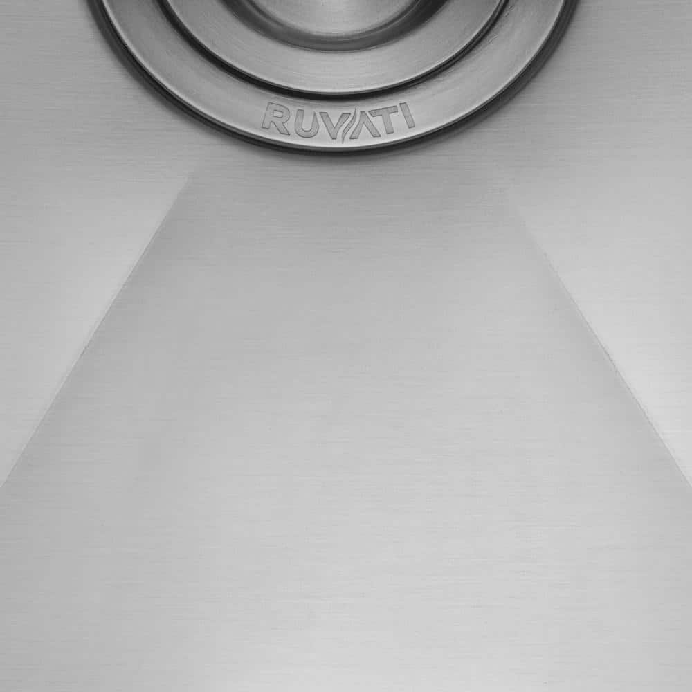 Ruvati 33 x 22 Inch Stainless Steel Drop-In Kitchen Sink