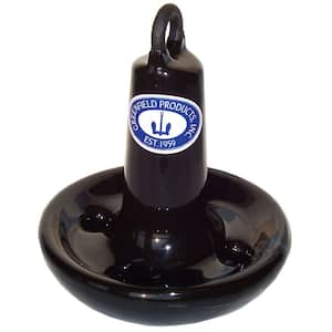 Vinyl Coated Mushroom Anchor - Black, 8 lb.