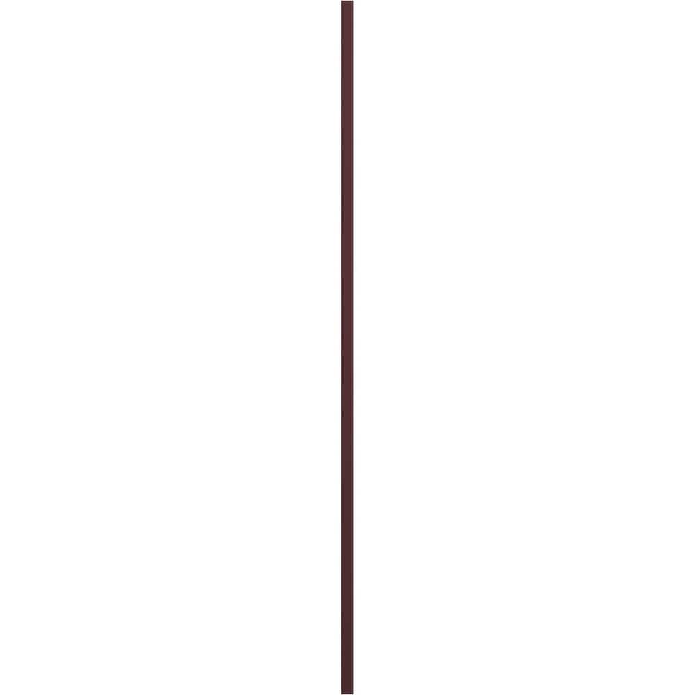 Bordeaux Raised Panel Vinyl Decorative Shutters, 14.75" x 35"