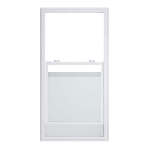 Ply Gem 35.25 in. x 71.25 in. 400 Series White Aluminum Single