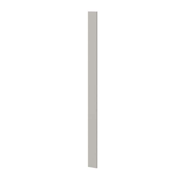 SIMPLY WOODMARK PRO Shaker Full Overlay 6 in. W x 0.75 in. D x 96 in. H Molding Stock in Stone Gray