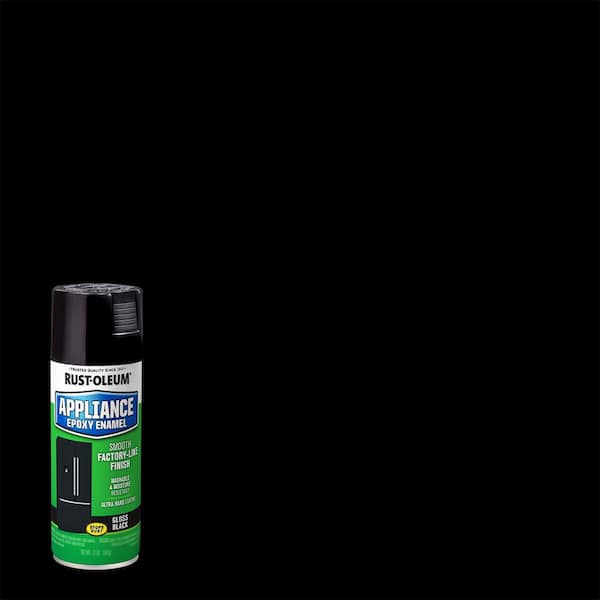 Rust-Oleum Specialty 12 oz. Appliance Epoxy Gloss Black Spray Paint (6-Pack)