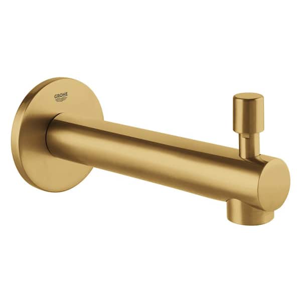 GROHE Concetto 6 in. Flow Control Tub Spout, Brushed Cool Sunrise