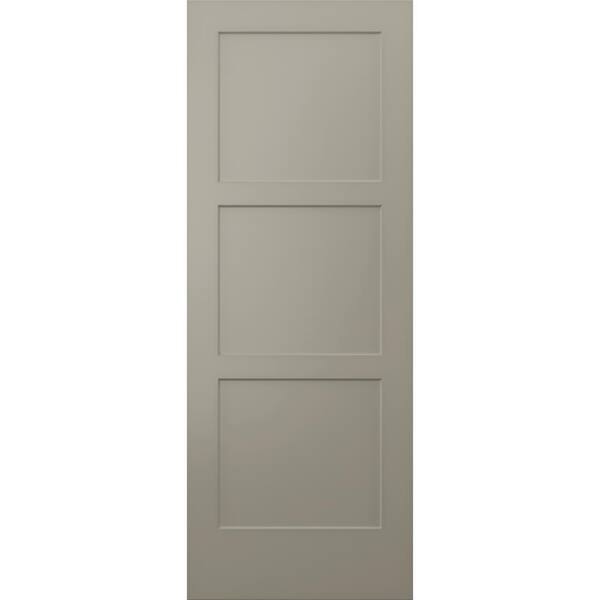 JELD-WEN 36 In. X 96 In. Birkdale Desert Sand Paint Smooth Hollow Core ...