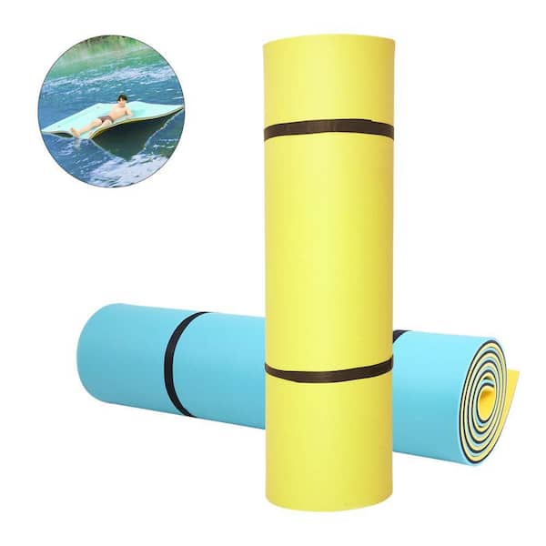 18 ft. x 6 ft. Floating Mat 3-Layer Water Foam Pad
