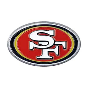 NFL - San Francisco 49ers 3D Molded Full Color Metal Emblem