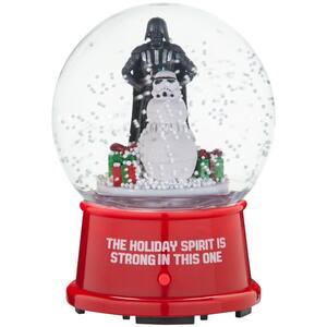 4.5 in. Snow Globe Star Wars Christmas Scene